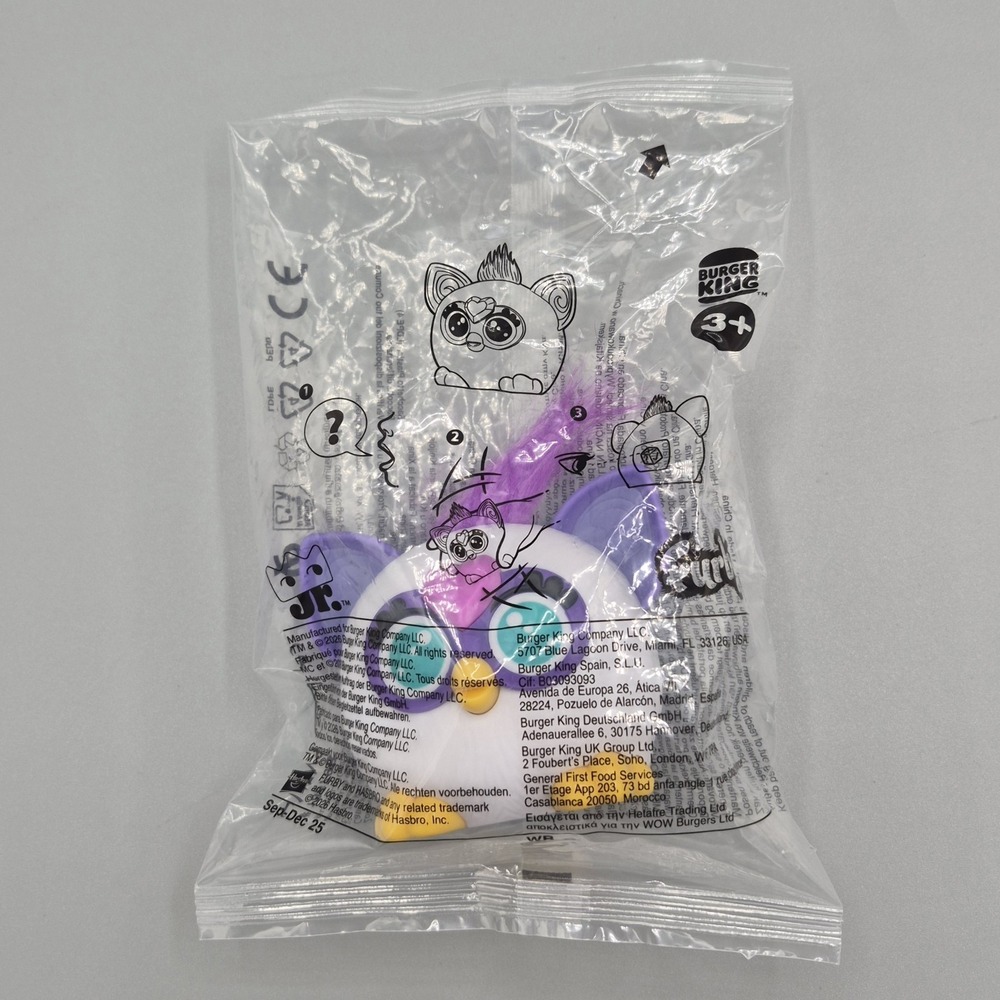 2026 Furby Burger King  Toy Kids Meal Premium  Collectible Figure Toys